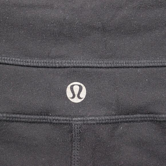 Lululemon Pants Womens 4 Black Groove Flare Yoga Bootcut Luon - Picture 9 of 10